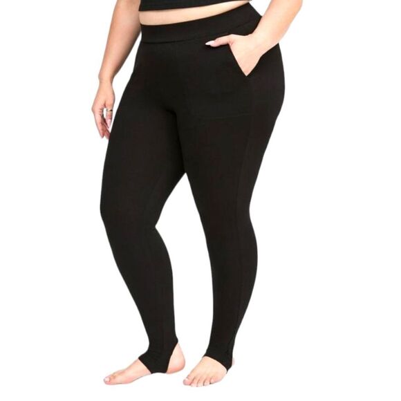 TORRID PLUSโSIZE Full Length Signature waist Stir-up Pocket Leggings 1X - Picture 2 of 7